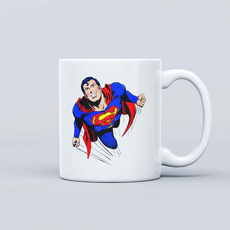 ماگ سرامیکی Superman طرح کمیک کد 00393