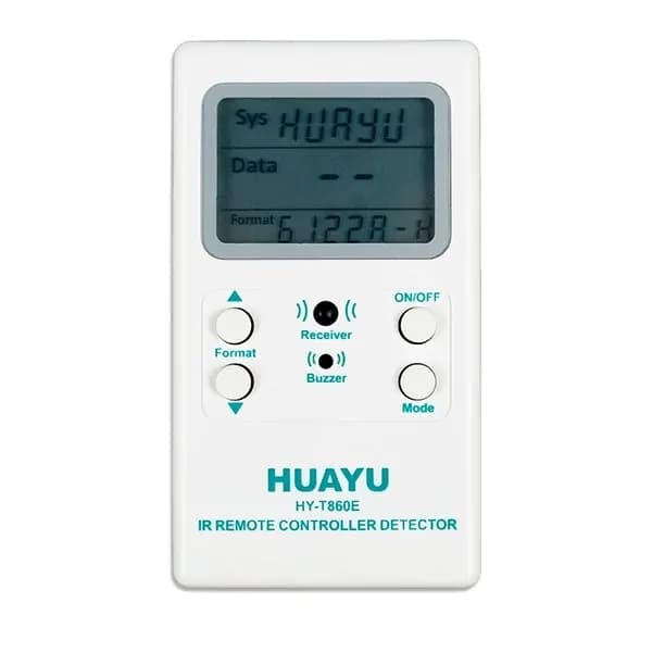 تستر و فرکانس متر حرفه ای ریموت کنترل مادون قرمز مدل HY-T860E