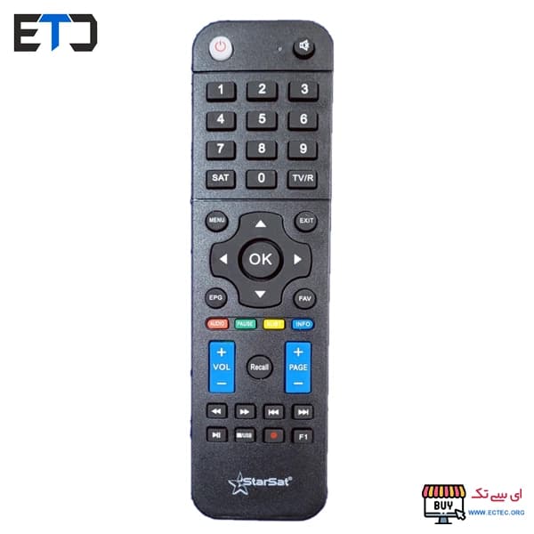 ریموت کنترل رسیور 4k استارست Starsat — تصویر ۳