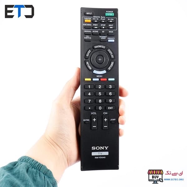 کنترل تلویزیون سونی SONY RM-YD040 پشت پاور — تصویر ۸