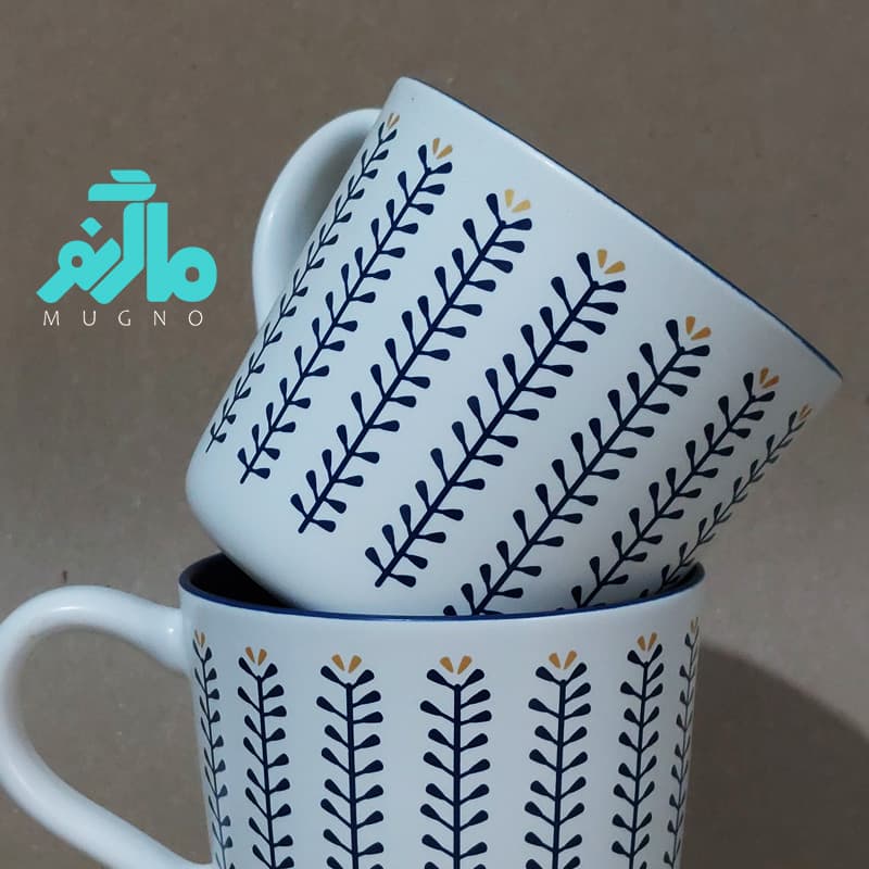 ماگ سرامیکی مدل شاخه کد 00307 — تصویر ۲
