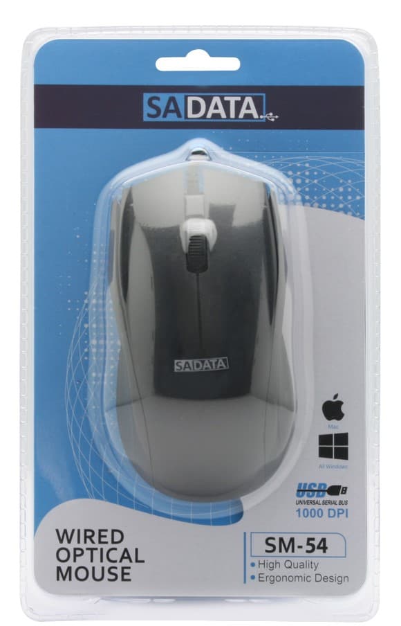 ماوس با سیم سادیتا مدل SM-54 — تصویر ۴
