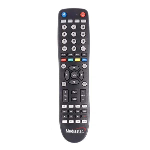 ریموت کنترل ماهواره مدیااستار MediaStar HD Box 12000 (میکروسوئیجی)