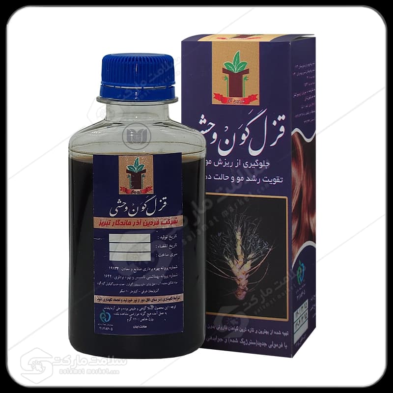 تونیک قزل گون وحشی | تقویت کننده مو | 120 میلی لیتر