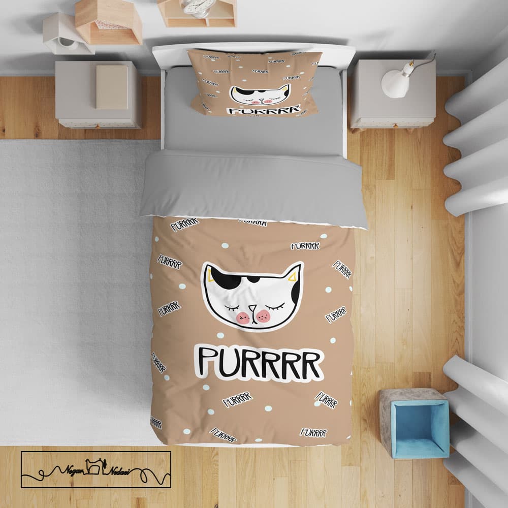 روتختی کودک طرح cartoon cat کد 280000