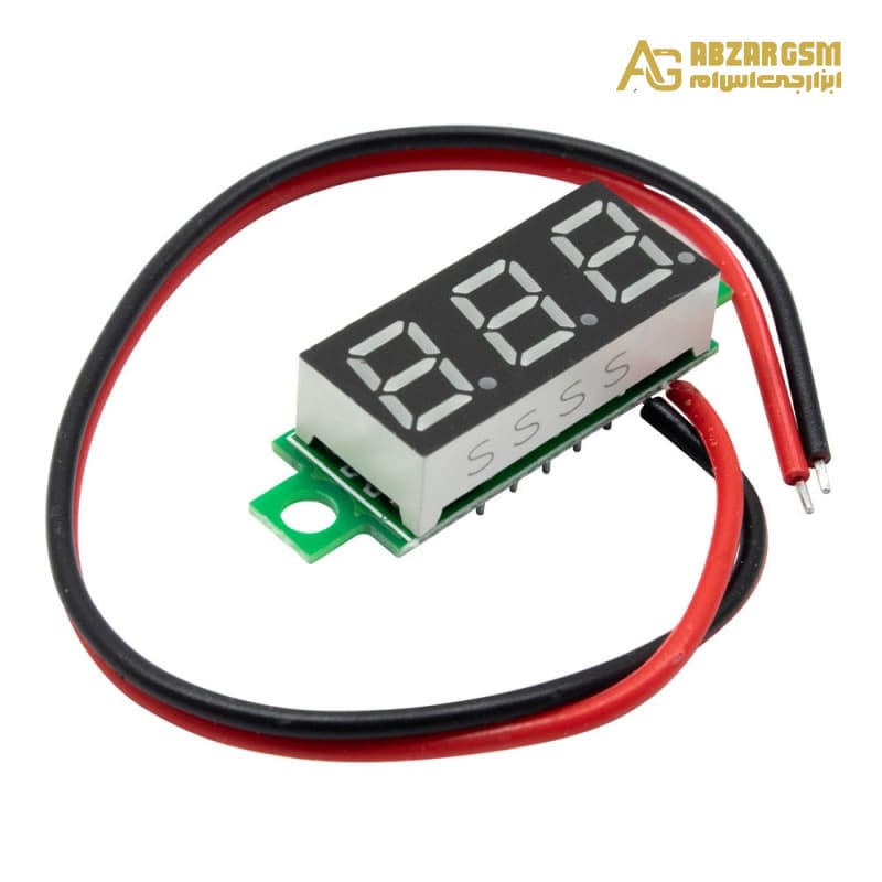 ماژول ولتمتر سایز 0.28 اینچ 2 سیمه — تصویر ۶
