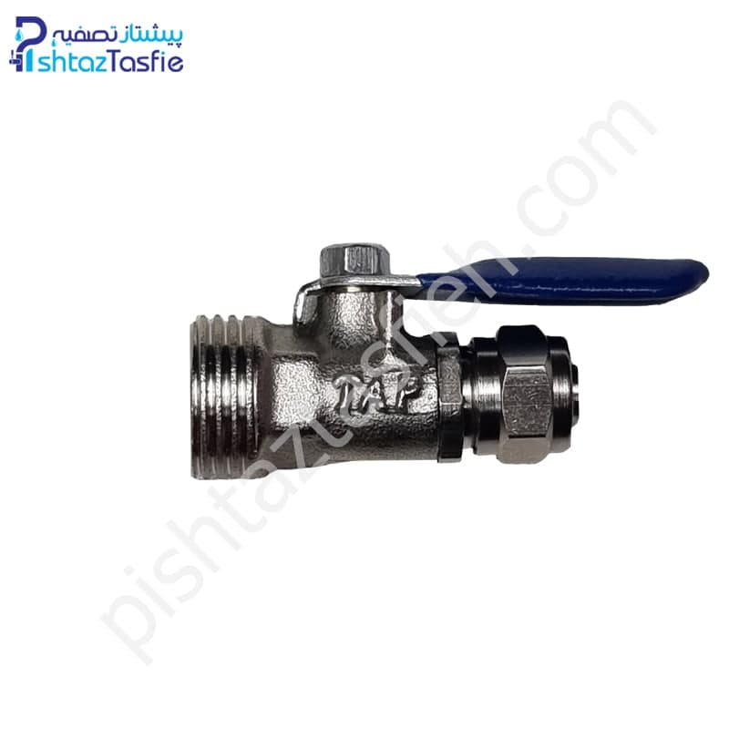 شیر ورودی فلزی دستگاه تصفیه آب 1/2 اینچ