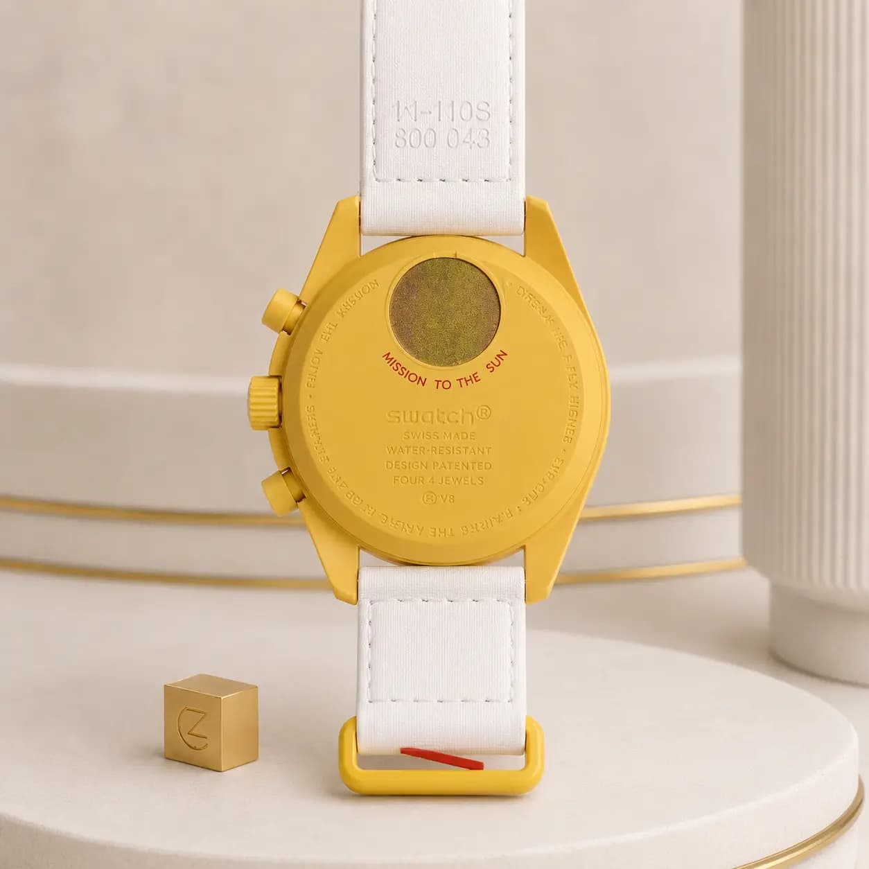 ساعت مچی امگا سواچ مدل ماموریت به سوی خورشید Omega Swatch Mission the Sun — تصویر ۵