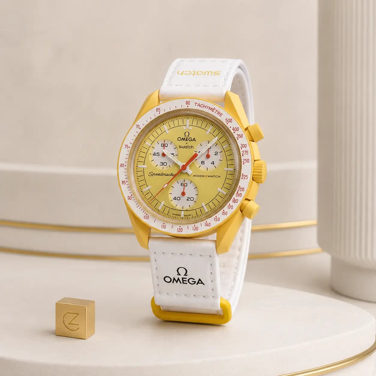 ساعت مچی امگا سواچ مدل ماموریت به سوی خورشید Omega Swatch Mission the Sun — تصویر ۶