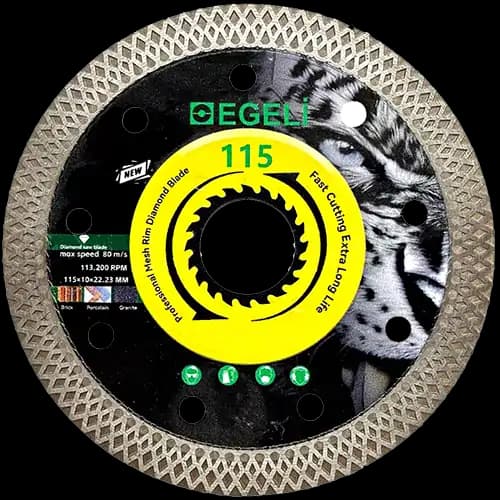 دیسک پرسلان بر ایگلی سایز 115 mm