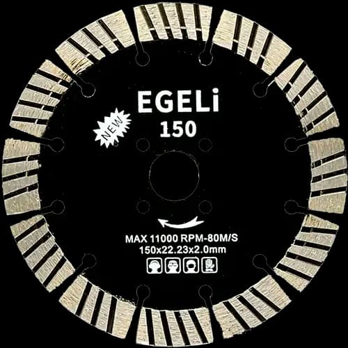 دیسک برش گرانیت ایگلی سایز 150 mm