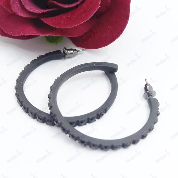 گوشواره زنانه حلقه ای ترند — تصویر ۳