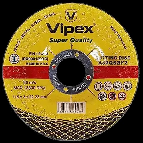 صفحه برش آهن ویپکس 115×3 میلیمتر