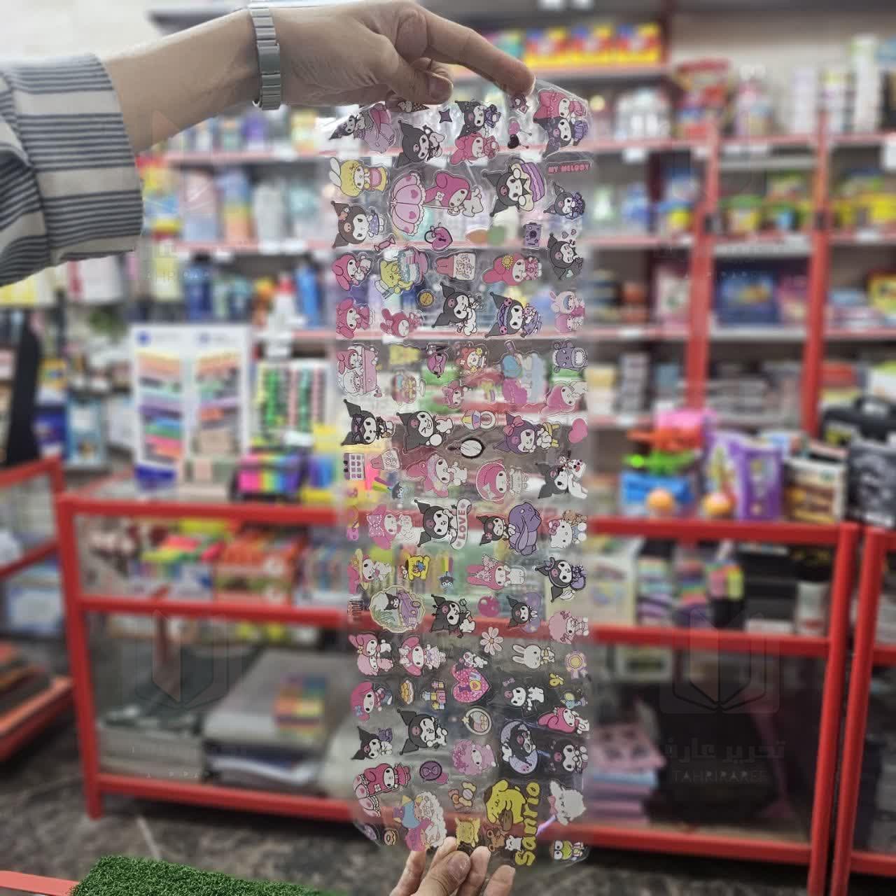 استیکر رولی میکس کرومی — تصویر ۳