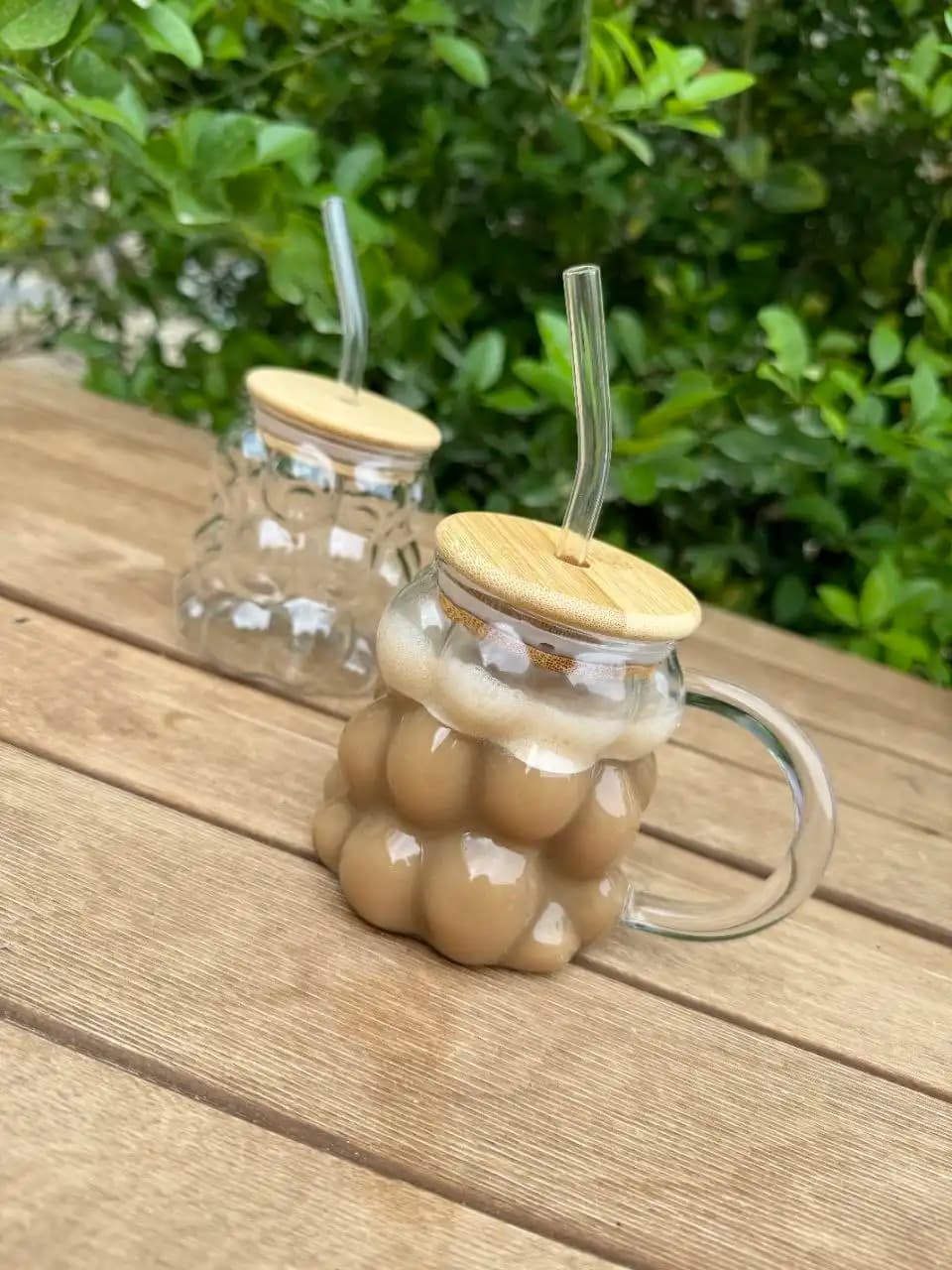 لیوان اسموتی حبابی — تصویر ۴