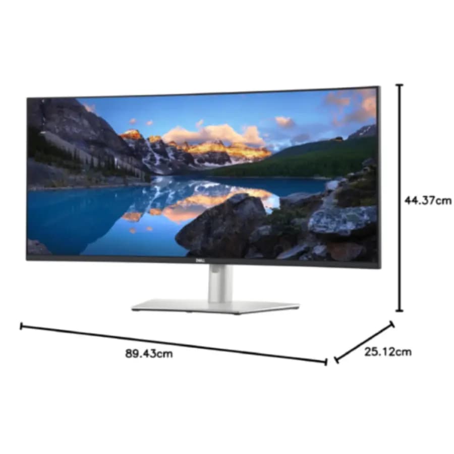 مانیتور منحنی DELL U3821DW سایز 38 اینچ — تصویر ۵