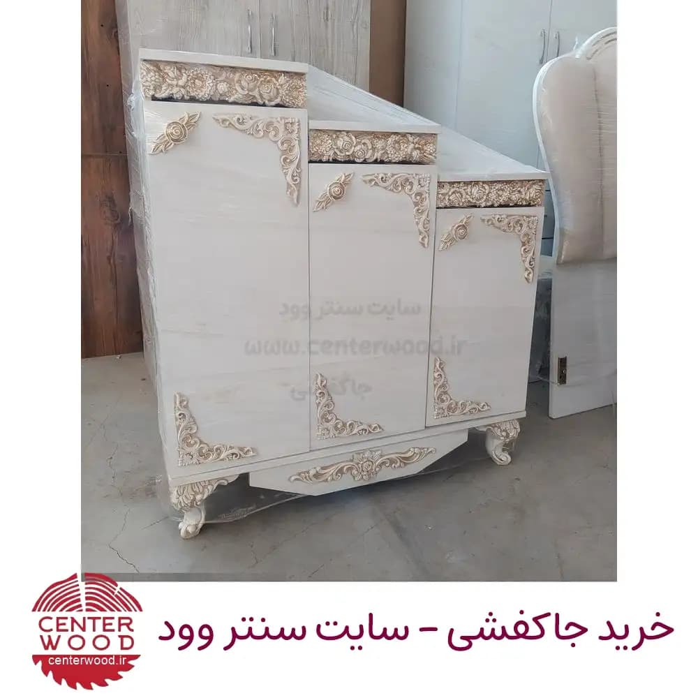 جاکفشی جنس ام دی اف رنگ کد 2014