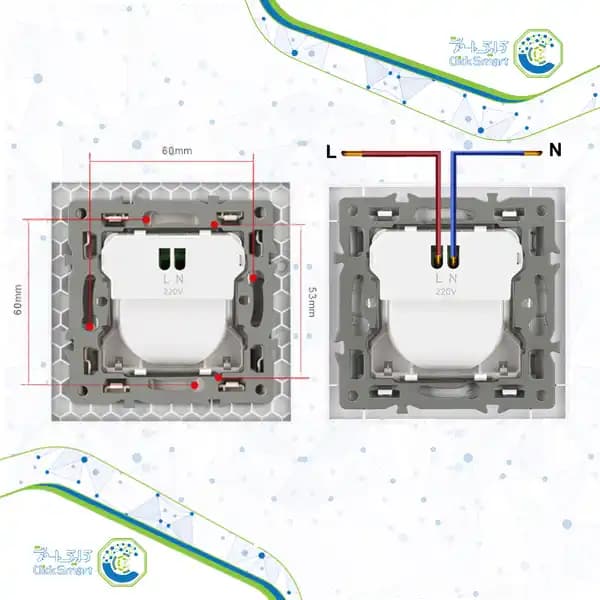 سنسور حرکتی پا مدل CL-S101 | دارای LED و حساسیت بالا به نور| کلیک اسمارت — تصویر ۶