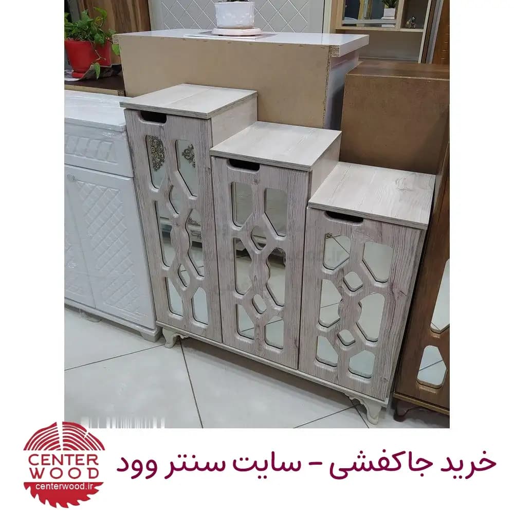 جاکفشی جنس ام دی اف رنگ کد 2004