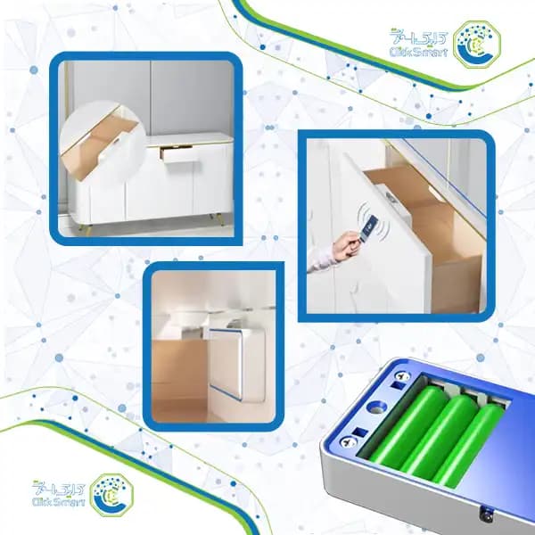 قفل هوشمند نامرئی مدل CL-OS217RF | Invisible Smart Lock | کلیک اسمارت — تصویر ۳