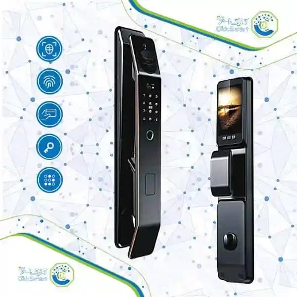 دستگیره هوشمند مدل CL-GL25 | Smart Lock با اثر انگشت و رمز | کلیک اسمارت