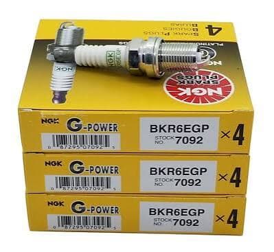 شمع موتور 315 سوزنی NGK کد BKR6EGP 7092 بسته 4 عددی