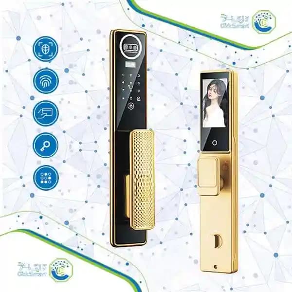 دستگیره هوشمند مدل CL-GL24 | Smart Lock با کارت RFID | کلیک اسمارت