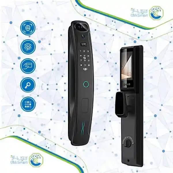 دستگیره هوشمند مدل CL-GL09 | Smart Lock با رمز و کارت | کلیک اسمارت