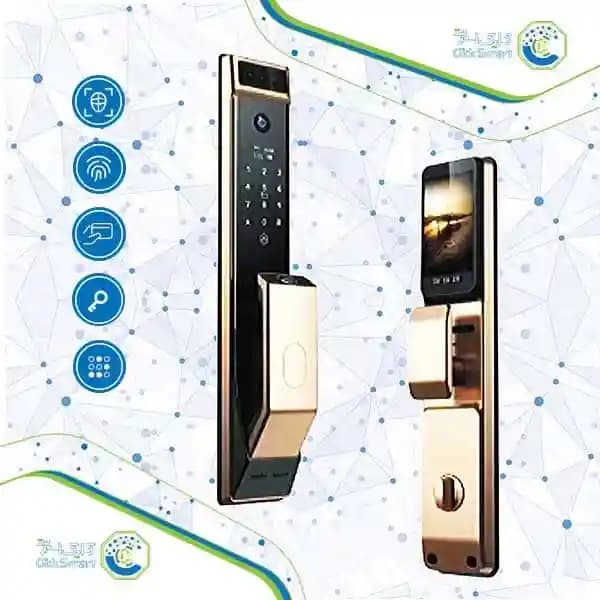 دستگیره هوشمند مدل CL-GL27 | قفل دیجیتال فول امکانات | کلیک اسمارت — تصویر ۲
