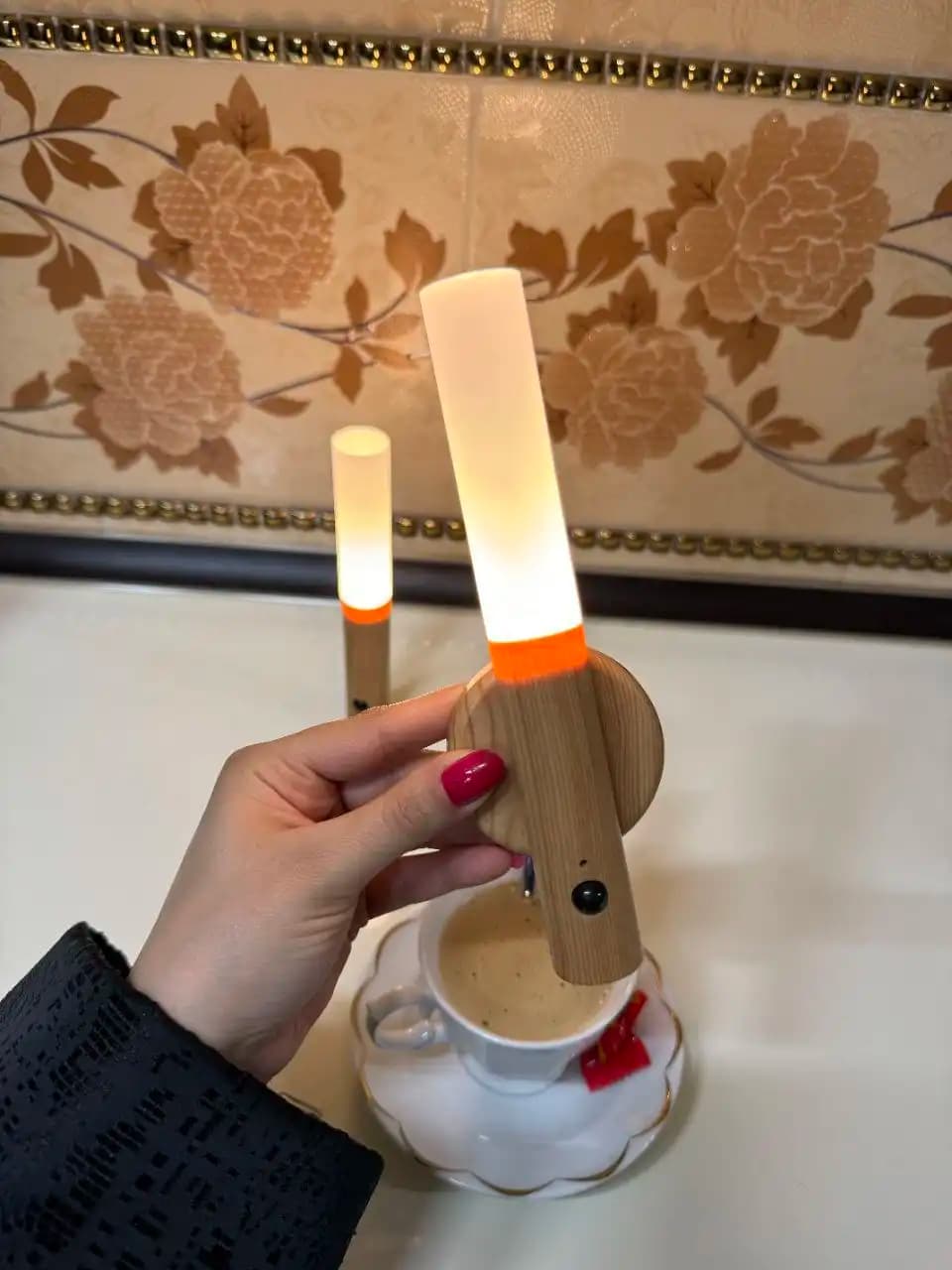 چراغ هوشمند چوبی — تصویر ۵