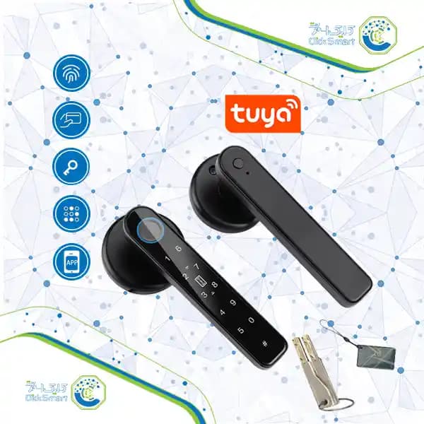 دستگیره هوشمند اهرمی مدل CL-OS535 | با طراحی مدرن | کلیک اسمارت — تصویر ۵