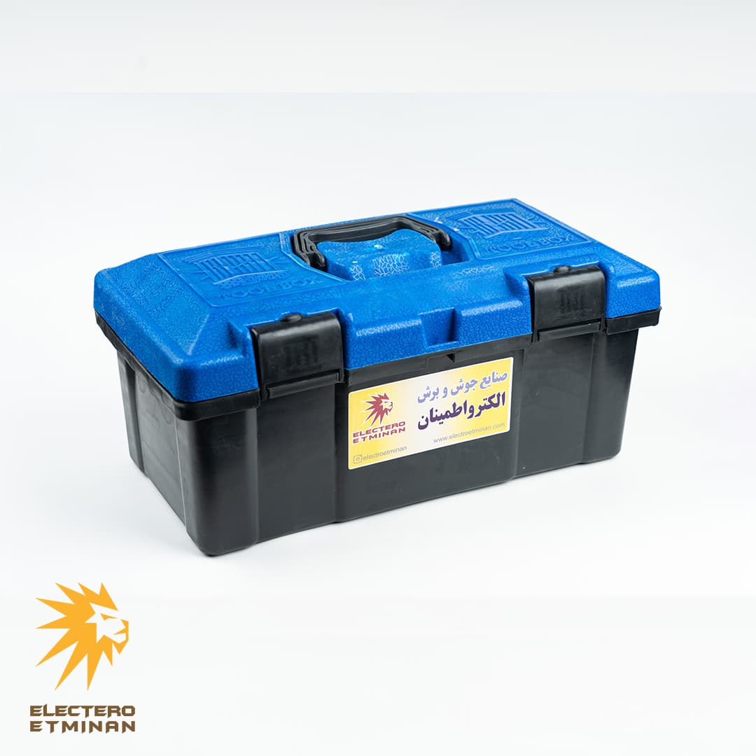 کیف ابزار پلاستیک فشرده طول 41cm و ارتفاع21cm الکترو اطمینان