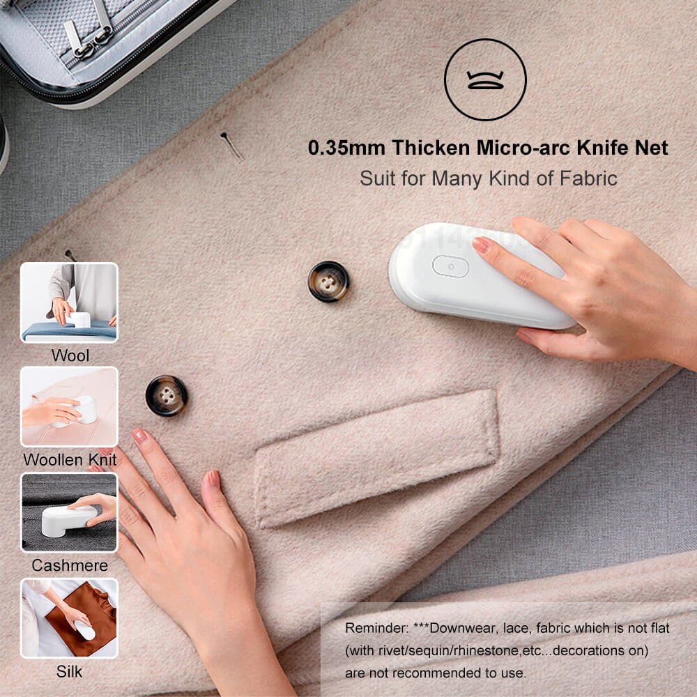 پرزگیر برقی لباس میجیا مدلMQXJQ01K Mijia Hairball Trimmer — تصویر ۲