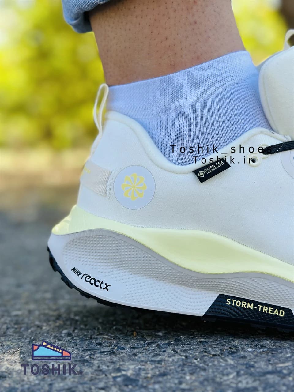 کفش نایک مدل اینفینیتی ران 4 – Infinity Run 4 Gtx گورتکس رنگ سفید — تصویر ۴
