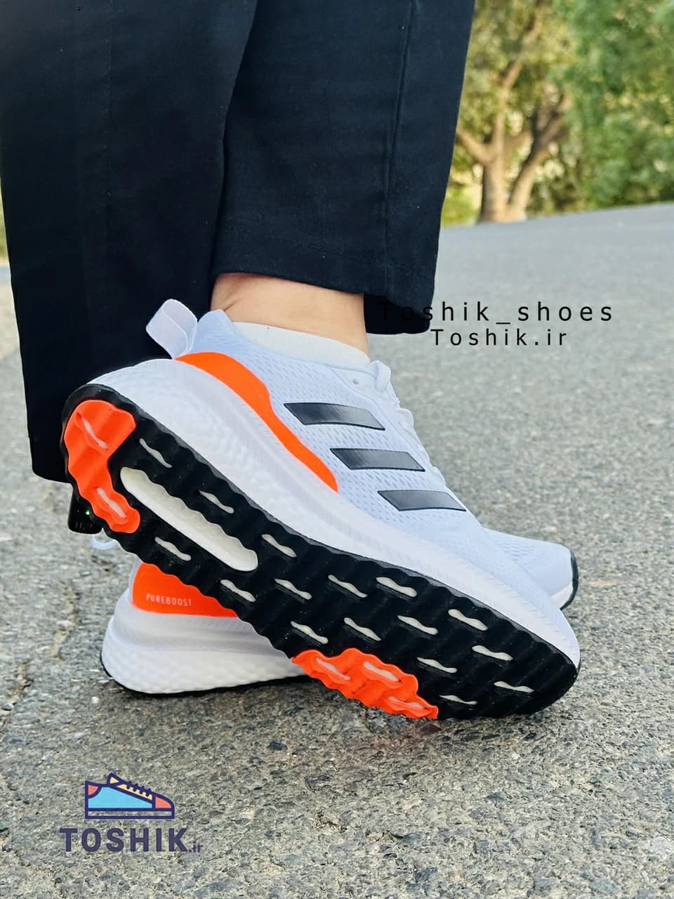 کتونی ادیداس مدل PUREBOOST ساخت ویتنام — تصویر ۳