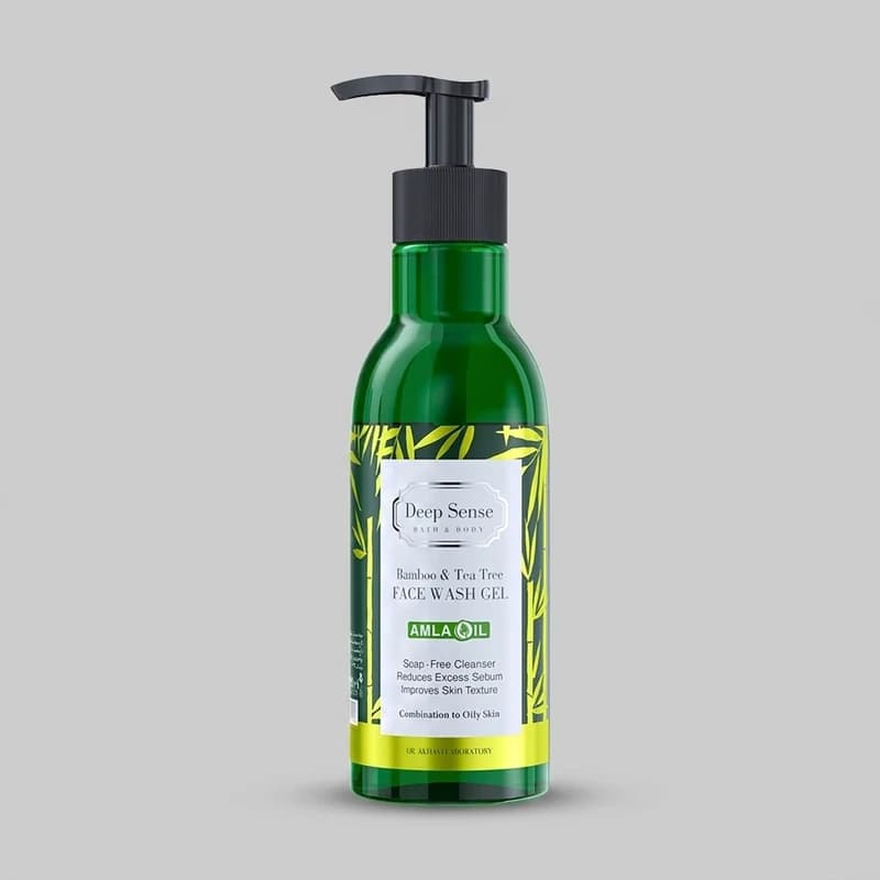 شوینده صورت دیپ سنس مدل bamboo and tea tree