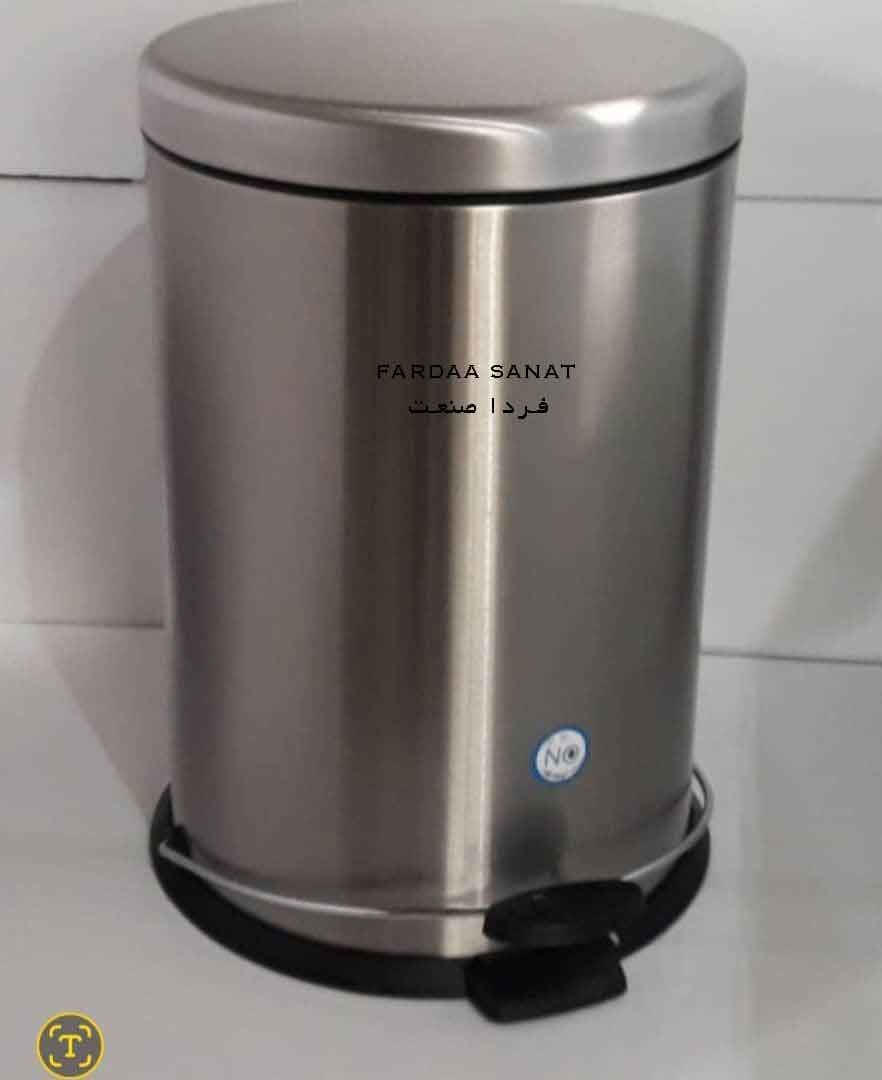 سطل استیل 20 لیتری پدالدار