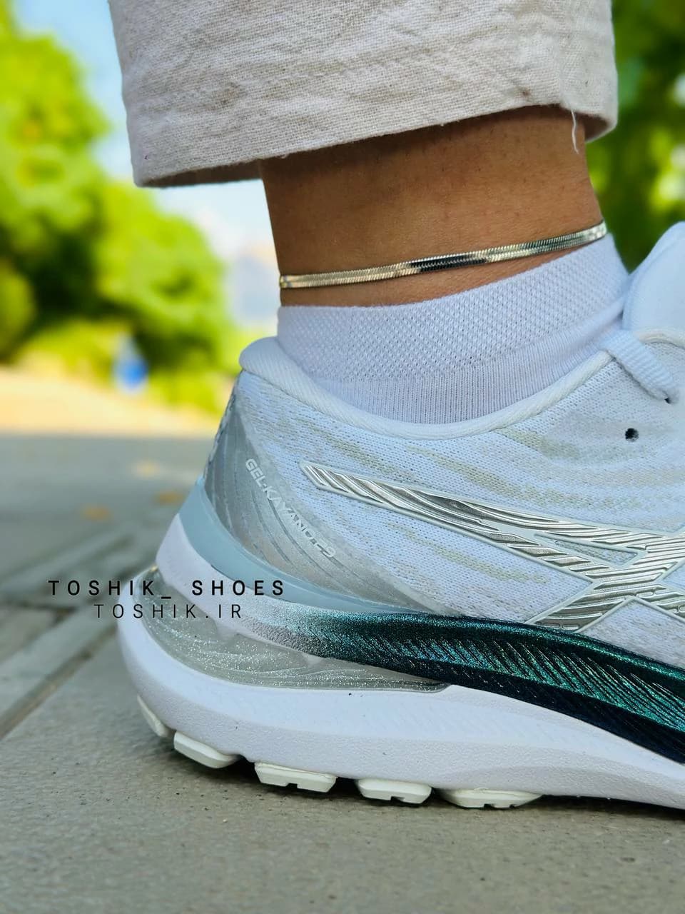 کتونی اسیکس کایانو 29 Kayano رنگ سفید — تصویر ۶