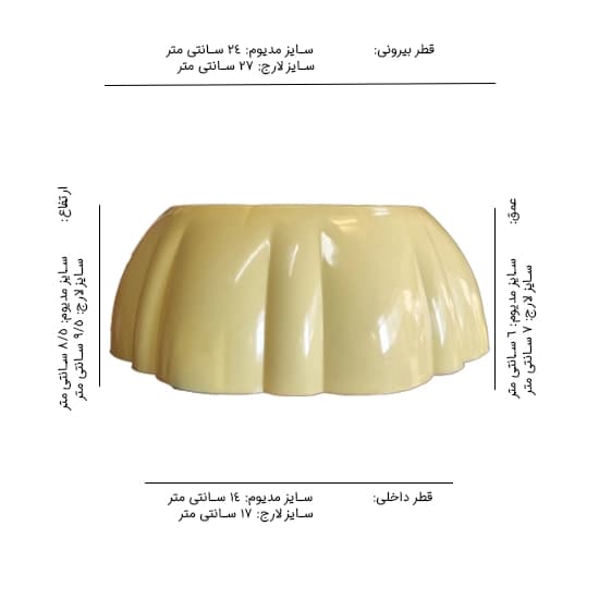 ظرف آب و غذا سگ طرح گل — تصویر ۲