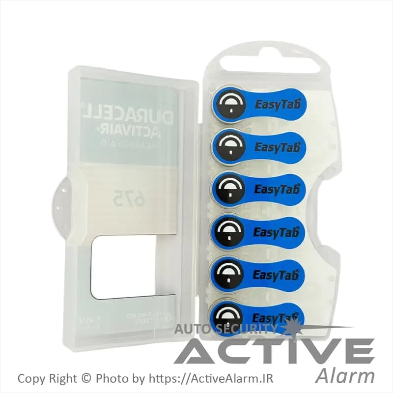 باتری سمعک دوراسل مدل Activair سایز 675 [۶ عددی] — تصویر ۲