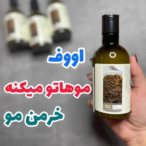 شامپو رزماری اصلی ضدریزش مو بیوآکوا — تصویر ۲
