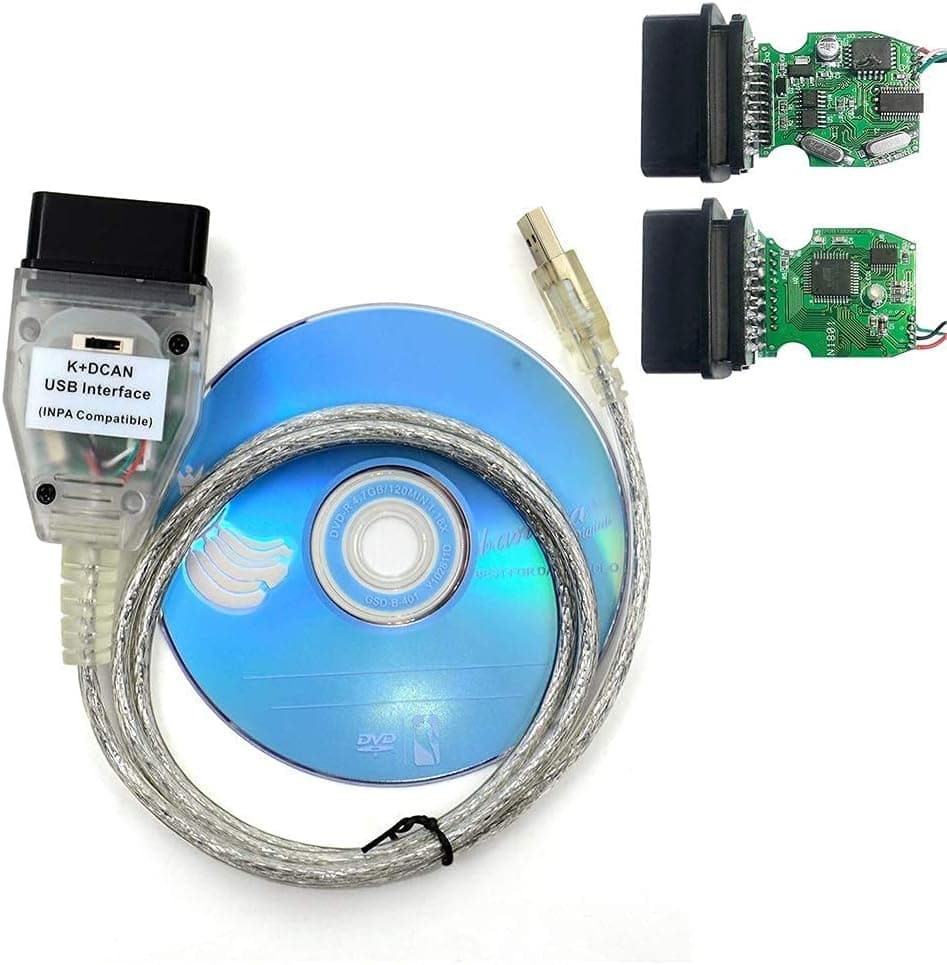 رابط دیاگ BMW WAHEYNAO K+DCAN USB | INPA و EDIABAS — تصویر ۲