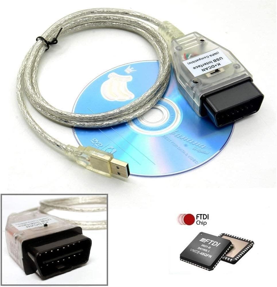 رابط دیاگ BMW WAHEYNAO K+DCAN USB | INPA و EDIABAS — تصویر ۳