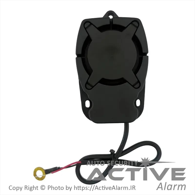 آژیر تخت دزدگیر تک صدا 12 ولت صدای قوی 110dB — تصویر ۲