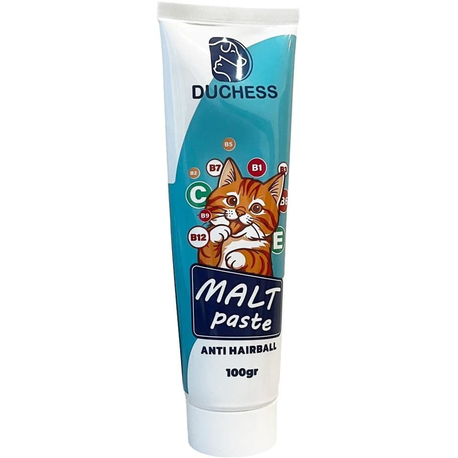 خمیر مالت گربه دوشس Malt Paste Anti Hairball Duchess 100 g