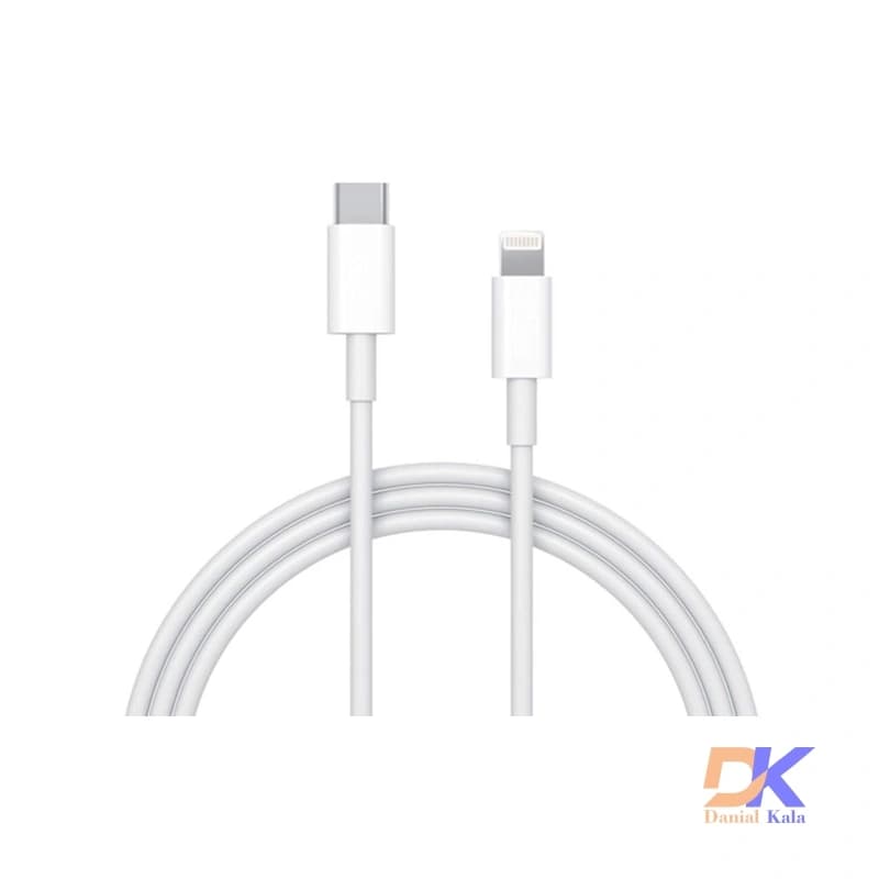 کابل تبدیل USB-C به لایتنینگ مدل A2561 درجه دو (Standard)