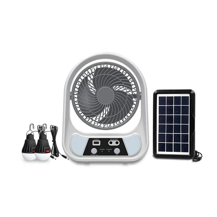 پنکه خورشیدی و شارژی قابل حمل مدل EP-608 | Easy Power
