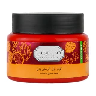 کرم ژل ابرسان بدن دیپ سنس مدل tropical fruits