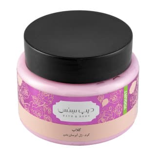 کرم ژل ابرسان بدن دیپ سنس مدل organic rose water