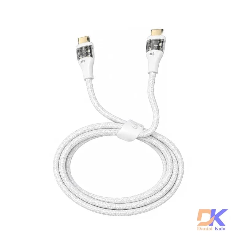 کابل LED دار دو سر تایپ سی 369 مدل C8